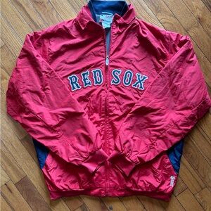 Majestic Boston Red Sox Bomber  Baseball Jacket Youth XL Therma Base